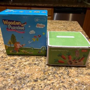 SKYFIELD WOODEN PUZZLES/ HARVEST TOY